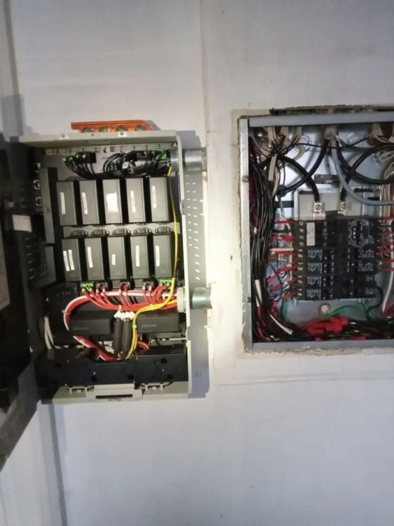 Electrical panel upgrade completed for Ring Doorbell Installation in Middleburg